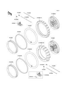 KX125 Покрышки