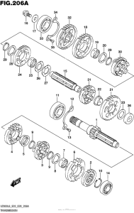 VZ800 Трансмиссия