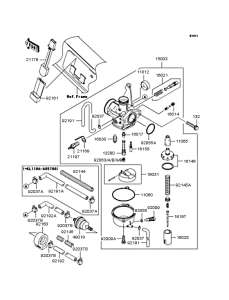 KL110 Карбюратор