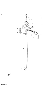 RM250 Топливный кран