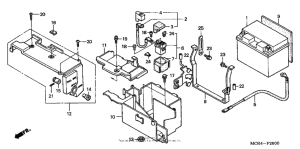 VT750DC Аккумулятор