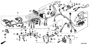 VT750RS Wire harness (3)