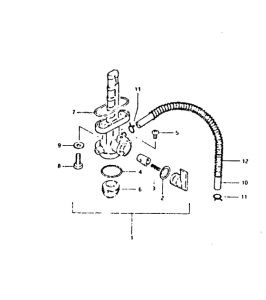 DR400 Топливный кран