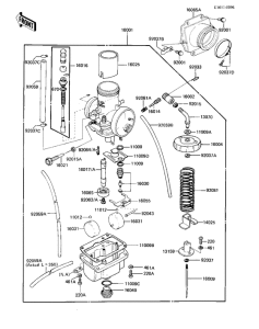 KX500 Carburetor assy