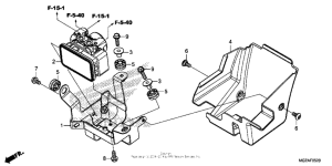 CB500F (ABS) Модуль ABS
