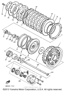 FJ1200D Сцепление