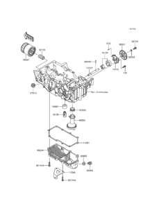 ER250 オイルポンプ