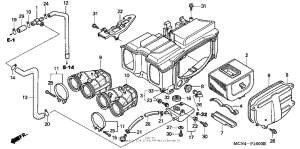CB750 Воздушный фильтр