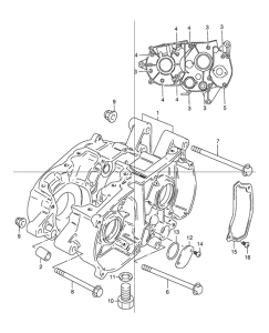 PV50 Картер двигателя