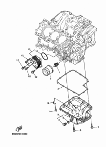 FZ09 Масляный фильтр