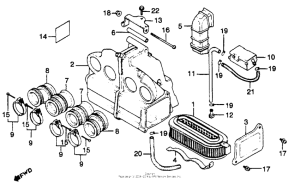 CB750 Воздушный фильтр