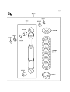 KX60 Амортизатор