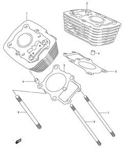 VL250 Цилиндр
