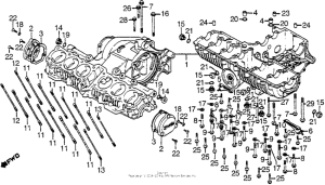 CBX Картер двигателя
