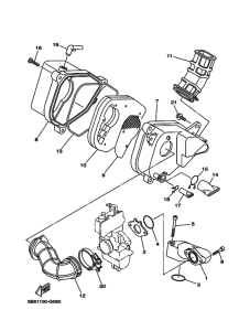 TTR110E Впускная система
