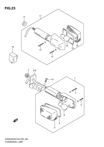 DR200 Поворотники