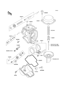 ZX1100 Карбюратор в разборе