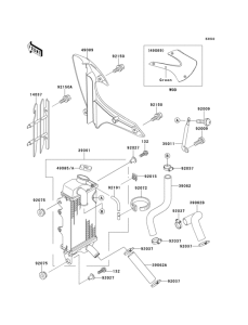 KX100 Радиатор