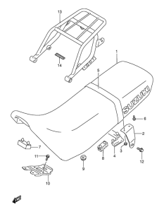 DR250 Пружина