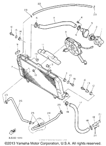 FZR1000D Радиатор и Патрубки