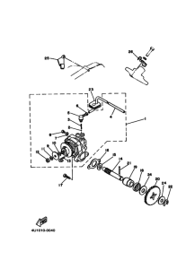 QA50 Масляная помпа в сборе