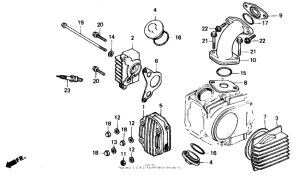 ZB50 Крышка головки цилиндров