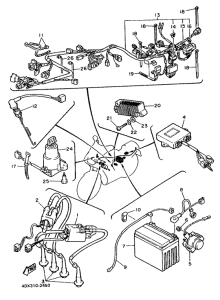 FZR400RR Электрика 1