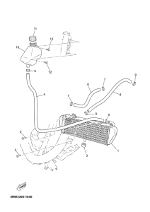 CS50Z Radiator & hose