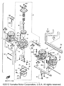 FJ1200AE Карбюратор