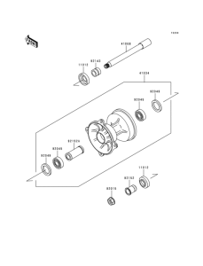  Переднее колесо