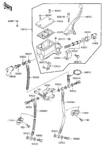 ZN1300 Передний тормозной цилиндр