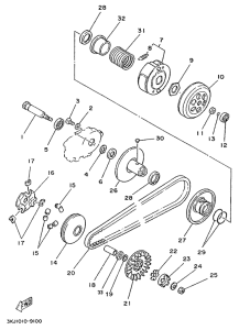 YE50 Сцепление