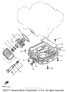 XJ650LK Маслянный фильтр
