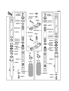  Передняя вилка