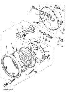 XJ400L ﾍﾂﾄﾞﾗｲﾄ
