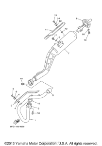 TT225RNC Выхлопная система