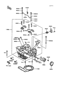 KL600 Головка цилиндров