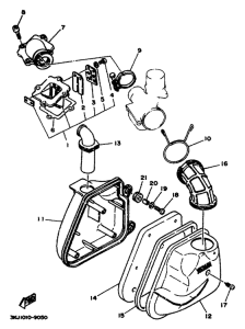 YA50R Впускная система