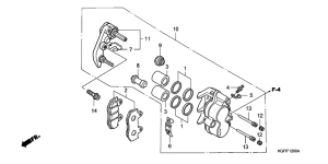NES150 Передний суппорт