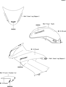 EX650 Decals(m.s.black)(dbf)