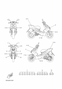 YQ50 Graphic & emblem