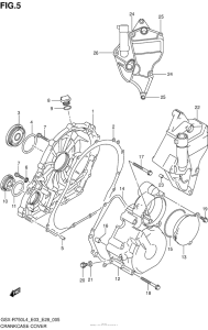 GSX-R750 Боковые крышки