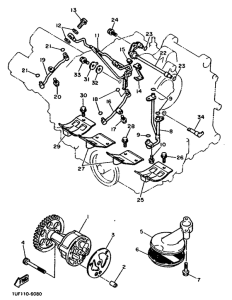 FZX750 Масляный насос
