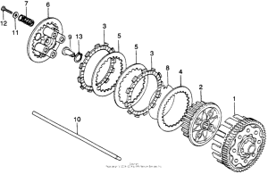 CB360 Сцепление