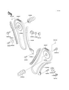 VN800 Распредвал