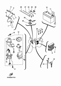 XT660R Электрика 1