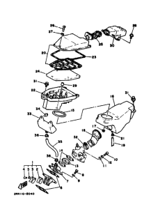 YSR50 Впускная система