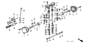 CR250R Выпускной коллектор