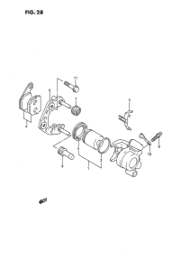 RM80 Передний суппорт