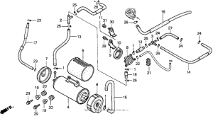 VT1100C2 Evap canister (ac)